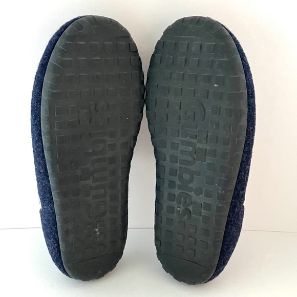 GUMBIES | Outback Slipper, Navy-Grey Mens Size 10/11 High Quality Comfy Slippers - Picture 10 of 17